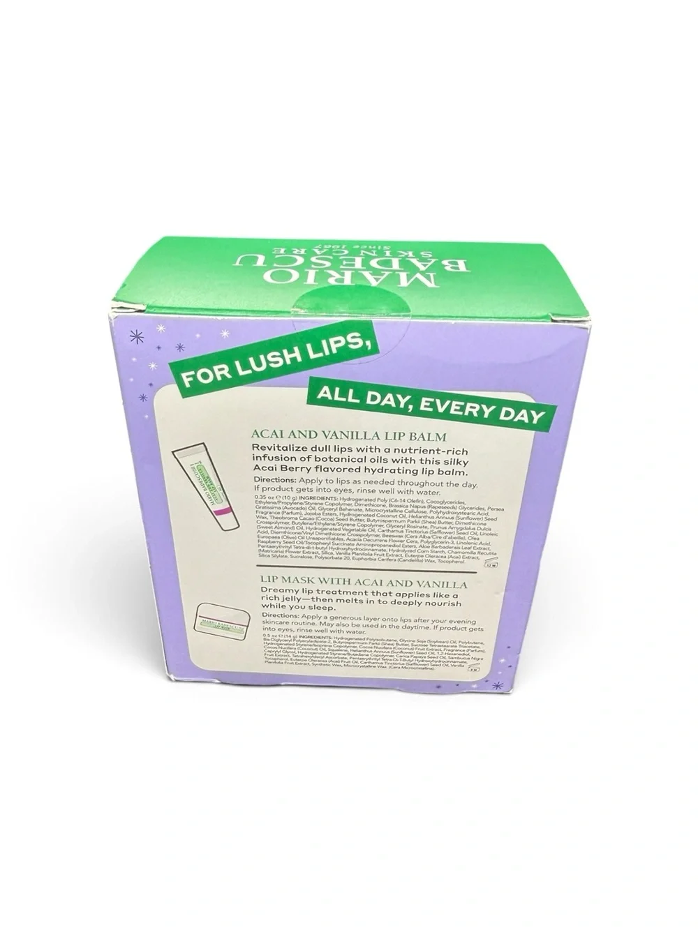 💜💚MARIO BADESCU💜💚Lip Care Duo/NIB